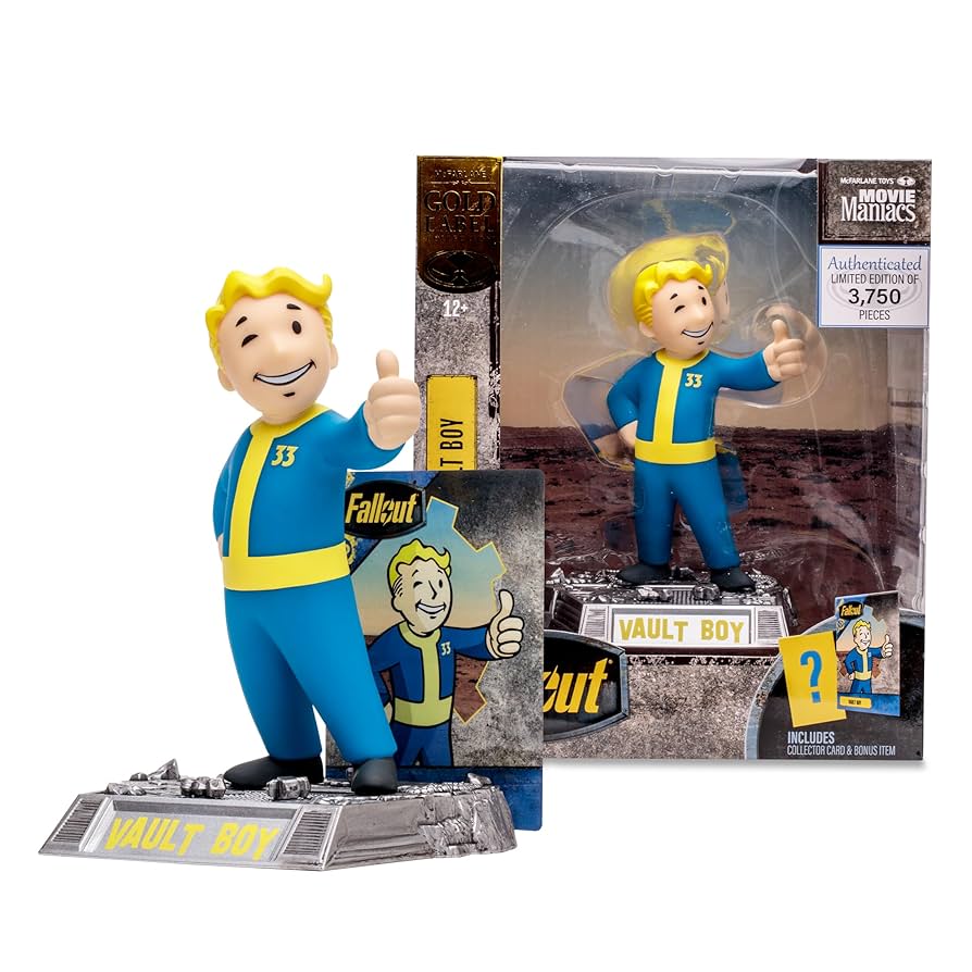マクファーレントイズ フォールアウト 4パック フィギュア Amazon.com: McFarlane Toys - Fallout Lucy, Maximus, The